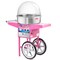 Olde Midway Commercial Quality Cotton Candy Machine Cart with Bubble Shield, SPIN 2000 Electric Candy Floss Maker